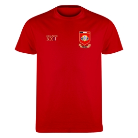 Portugal Mens World Cup Classic T-Shirt - Red - Front