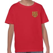 Lions 1888 Printed Tee Red Kids - Front