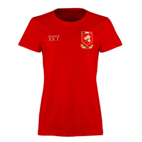 Japan Womens World Cup Classic T-Shirt - Red - Front