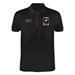 New Zealand Mens World Cup Classic Polo Shirt - Black - Front 