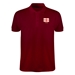 Georgia Mens Rugby Origins 1959 Polo Shirt - Burgundy - Front  Georgia Mens Rugby Origins 1959 Polo Shirt - Burgundy - Front