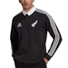 All Blacks Mens Heritage Polo - Long Sleeve Black 2023 - Front 