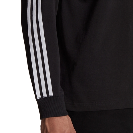 All Blacks Mens Heritage Polo - Long Sleeve Black 2023 - Sleeve