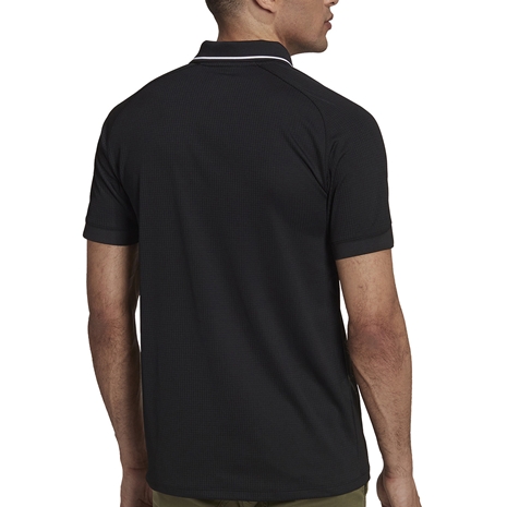 All Blacks Mens Home Polo - Black 2023 - Back