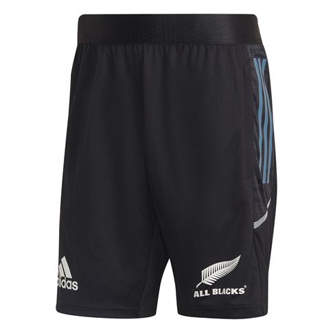 All Blacks Mens Gym Shorts - Black 2023 - Front All Blacks Mens Gym Shorts - Black 2023 - Front