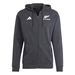 All Blacks Mens 3 Stripe Full Zip Hoodie - Black 2024 - Front 