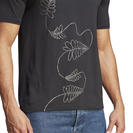 All Blacks Mens Rugby World Cup 2023 Polo Shirt - Hem