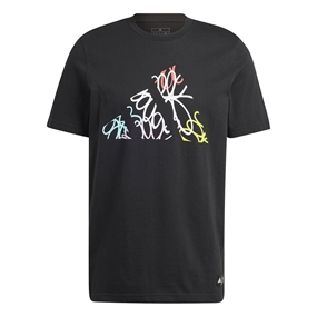 All Blacks Mens Graphic T-Shirt - Black 2024 - Front