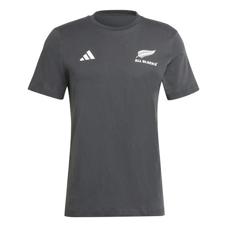All Blacks Mens Cotton T-Shirt - Black 2024 - Front