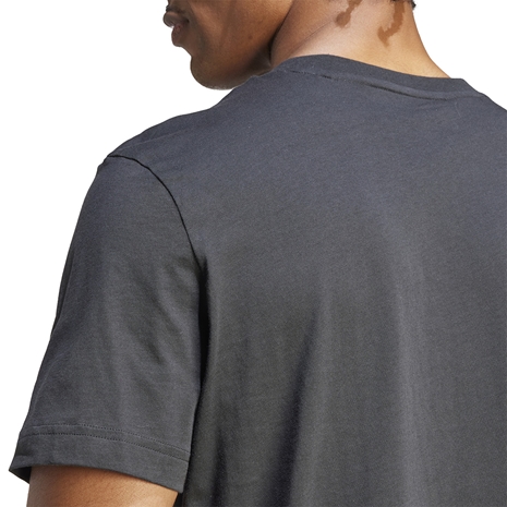 All Blacks Mens Cotton T-Shirt - Black 2024 - Shoulder