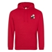 Mens Japan Pullover Hoodie - Red - Front 