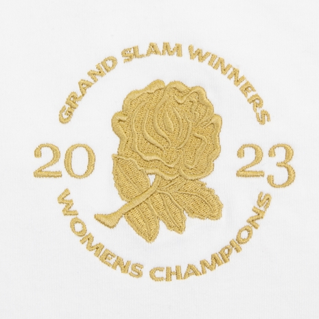 England Womens Grand Slam 2023 Classic Pullover Hoodie - White -