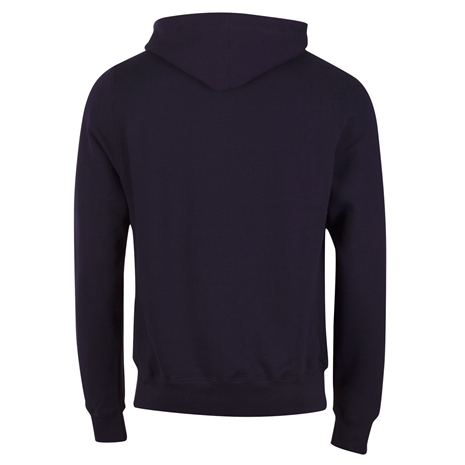 Scotland Classic Polycotton Hoodie Oxford Navy - Back