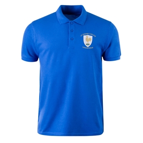 France Mens 6 Nations Grand Slam Winners 2022 Polo - Front