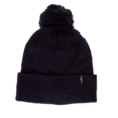 Glenmuir Adults Scotland Saltire Pom Pom Hat - Navy - Back Glenmuir Adults Scotland Saltire Pom Pom Hat - Navy - Back