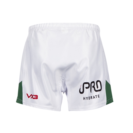 Wales Rugby League World Cup 2023 Kids Home Rugby Shorts - White