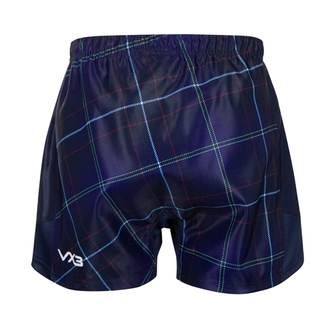 Scotland Rugby League World Cup 2023 Kids Home Shorts - Navy - B Scotland Rugby League World Cup 2023 Kids Home Shorts - Navy - B