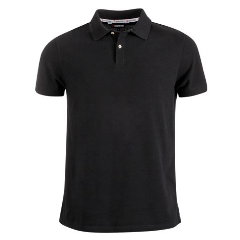 Rugbystore Mens Polo Shirt - Black - Front Rugbystore Mens Polo Shirt - Black - Front