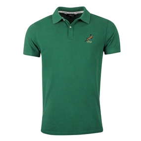 Rugbystore South Africa 1891 Mens Polo Shirt - Bottle Green - Fr