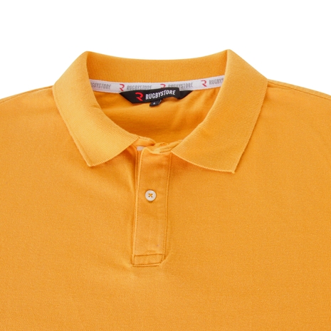 Rugbystore Mens Polo Shirt - Gold - Collar