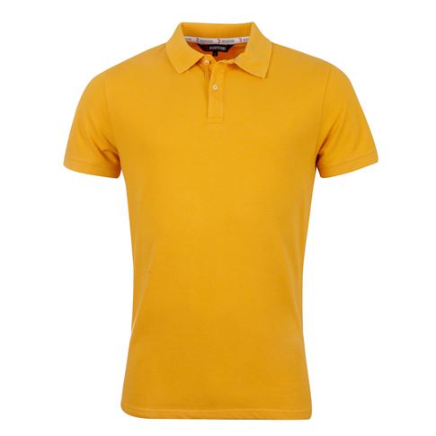 Rugbystore Mens Polo Shirt - Gold - Front Rugbystore Mens Polo Shirt - Gold - Front