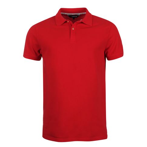 Rugbystore Mens Polo Shirt - Red - Front Rugbystore Mens Polo Shirt - Red - Front
