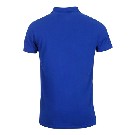Rugbystore France 1906 Mens Polo Shirt - Royal Blue - Back Rugbystore France 1906 Mens Polo Shirt - Royal Blue - Back