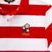 Rugbystore Japan 1866 Mens Striped Polo Shirt - Red and White -   Rugbystore Japan 1866 Mens Striped Polo Shirt - Red and White -