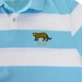 Rugbystore Argentina 1910 Mens Striped Polo Shirt - Sky White -   Rugbystore Argentina 1910 Mens Striped Polo Shirt - Sky White -