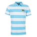 Rugbystore Argentina 1910 Mens Striped Polo Shirt - Sky White -   Rugbystore Argentina 1910 Mens Striped Polo Shirt - Sky White -