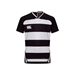 Canterbury Teamwear Hooped Evader Rugby Shirt Black/White Kids - 