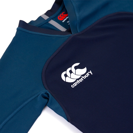 Canterbury Kids Teamwear Evader Plain Rugby Match Shirt - Navy -