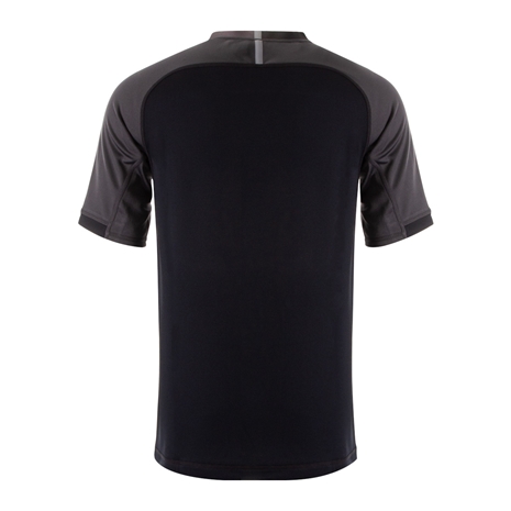 Canterbury Mens Teamwear Evader Plain Rugby Match Shirt - Black 