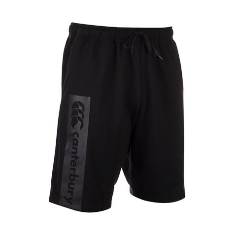 Canterbury Mens Vapodri Cotton Shorts - Black - Front 1 Canterbury Mens Vapodri Cotton Shorts - Black - Front 1