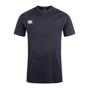 Canterbury Mens Seamless Tee - Blackened Marl - Front