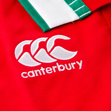 British and Irish Lions Womens Classic Rugby Shirt - Red Long Sl