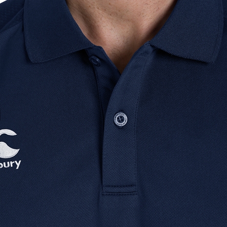Canterbury Club Training Polo Navy - Detail 1