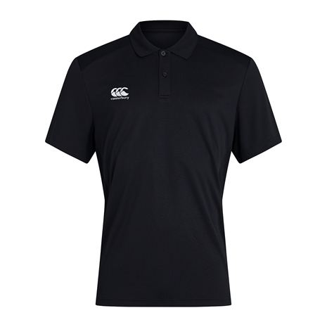 Canterbury Club Training Polo Black - Front