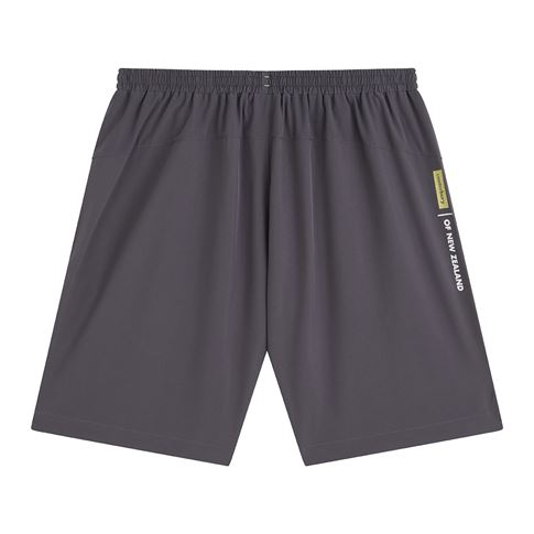 Canterbury Mens Woven Gym Shorts - Blackened Pearl - Front Canterbury Mens Woven Gym Shorts - Blackened Pearl - Front
