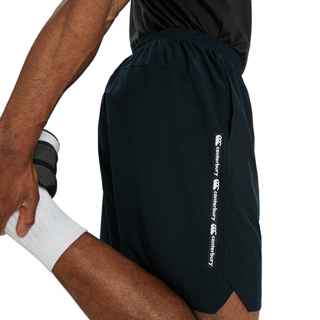 Canterbury Mens Woven Gym Shorts - Black - Model 4
