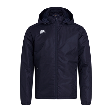 Canterbury Club Vaposhield Stadium Jacket Navy - Front
