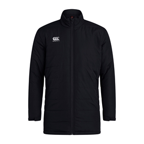 Canterbury Club Thermoreg Padded Jacket Black - Front