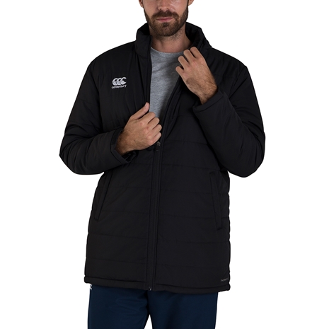 Canterbury Club Thermoreg Padded Jacket Black - Model