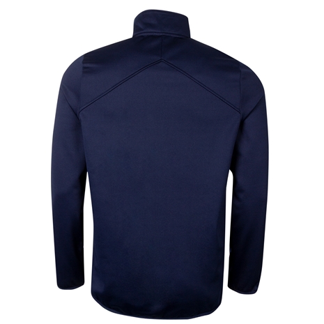 Canterbury Club 1/4 Zip Mid Layer Training Top Navy - Back