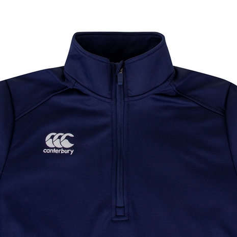 Canterbury Club 1/4 Zip Mid Layer Training Top Navy - Canterbury