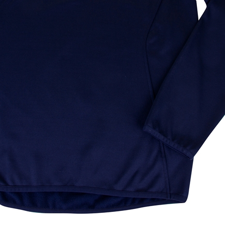 Canterbury Club 1/4 Zip Mid Layer Training Top Navy - Hem