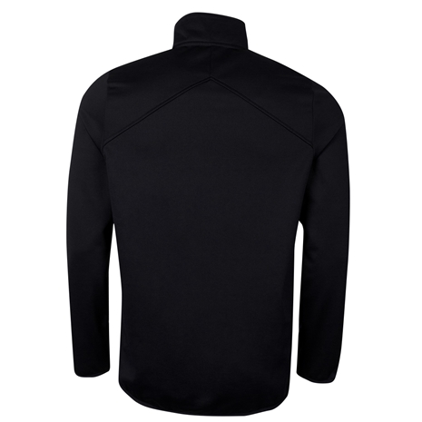 Canterbury Club 1/4 Zip Mid Layer Training Top Black - Back