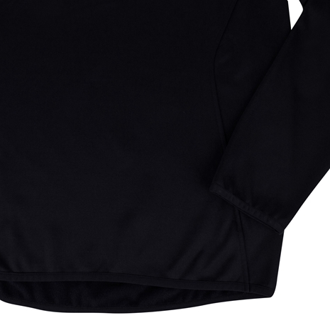 Canterbury Club 1/4 Zip Mid Layer Training Top Black - Hem