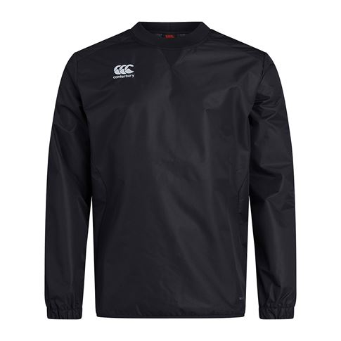 Canterbury Club Vaposhield Contact Top Black - Front Canterbury Club Vaposhield Contact Top Black - Front