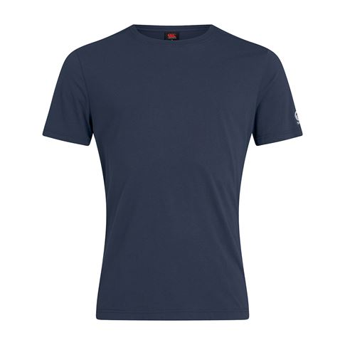 Canterbury Club Plain Tee Navy Youths - Front Canterbury Club Plain Tee Navy Youths - Front